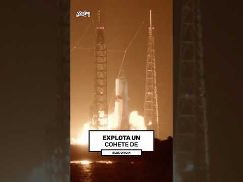 Explota un cohete de Blue Origin durante una prueba 🚀😨.#noticia #nota #nasa #blueorigin thumbnail