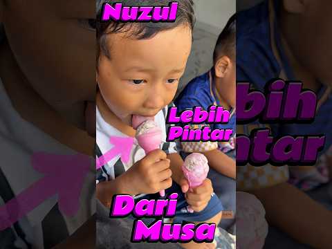 Nuzul lebih pintar Dari Musa #comedy #minivlog #anakdesa #eskrim thumbnail