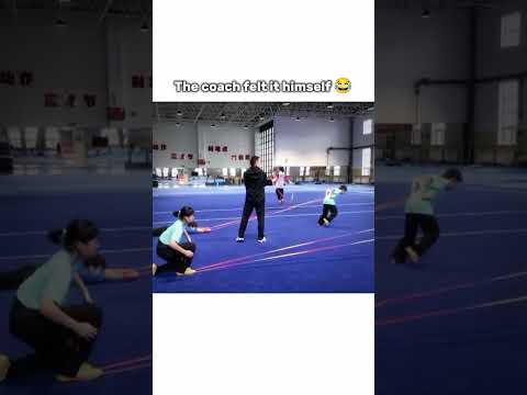 The coach felt it himself 😂 thumbnail
