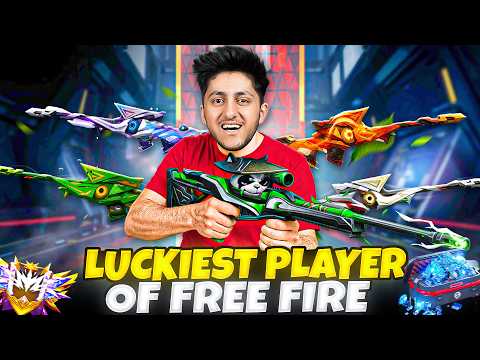Luckiest Player Of Free Fire For A Reason 😍 Got All New Awm Skin Free ? - Garena Free Fire thumbnail