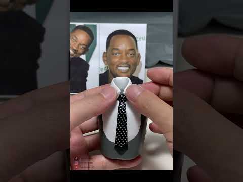Part 2 ：Finishing the Will Smith Clay Portrait | Artistic Handmade Work thumbnail