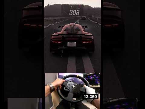 Forza Horizon 6 Mercedes One Top Speed Test #shorts thumbnail