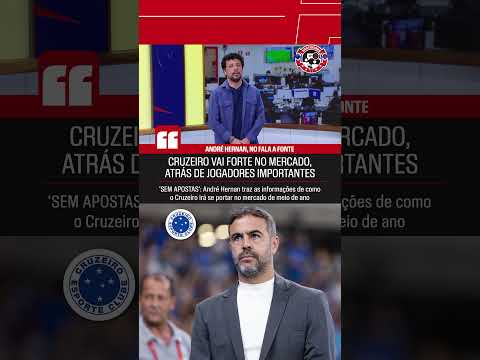 O CRUZEIRO VEM FORTE NO MERCADO! #shorts thumbnail