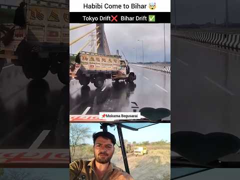 Dubai Sheikh vs Indian Truck Drift Skill ? | Heavy Driver Skill #shorts thumbnail