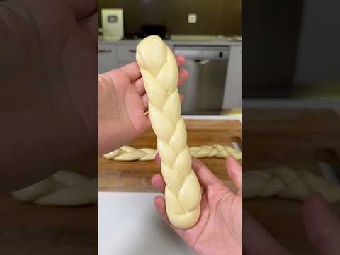 Süte sirke döküp ördüm | Braided Cheese #cheese #busezeynep thumbnail