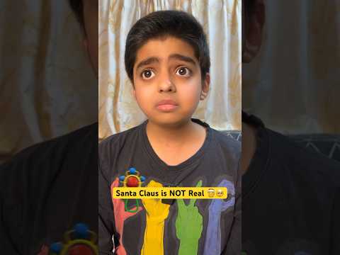 Santa Claus is NOT Real 🥺🎅 Chintoo is Heartbroken 💔 #merrychristmas #nitinadvani #shorts thumbnail