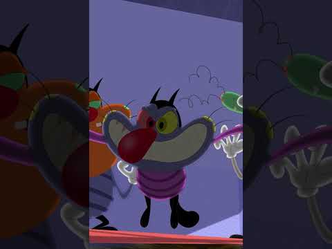 The Roles are Reversed - Oggy and his friends - Shorts thumbnail