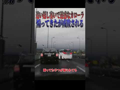 【超スカッと】追い越し塞いであおり運転してた社用車がまさかのDQNに煽られてしまう???#shorts thumbnail