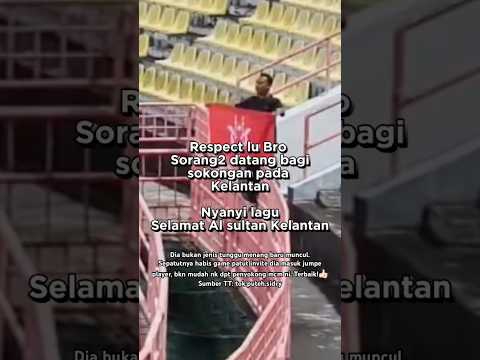 Respect lah brader ni.? Sokongan padu pd TRW tak prnh berbelah bagi walaupun team tgh merosot.? thumbnail