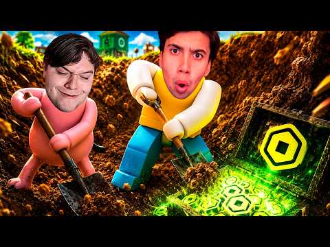 HACIENDO UN HOYO EN EL PATIO TRASERO EN ROBLOX!🪏 thumbnail