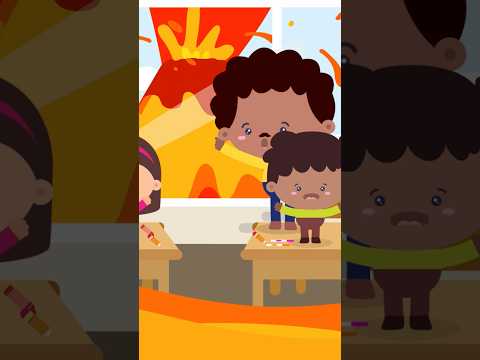 Floor is Lava Clean Up - Everyone hurry up and clean up together with The Kiboomers! #shorts thumbnail