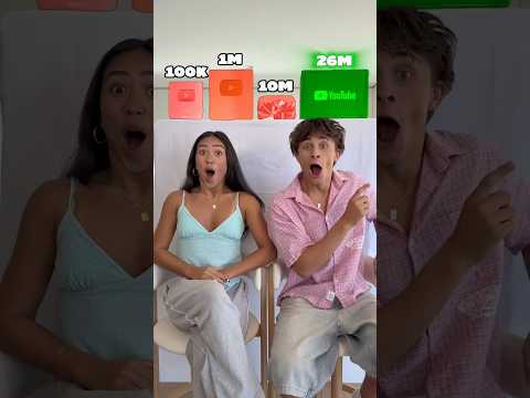 SUBSCRIBE FOR 7 YEARS OF GOOD LUCK! 🍀😅 | Cadel and Mia #funny #couple #shorts thumbnail