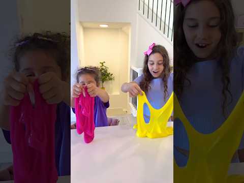 Sharing is caring - kids learn to share slime thumbnail