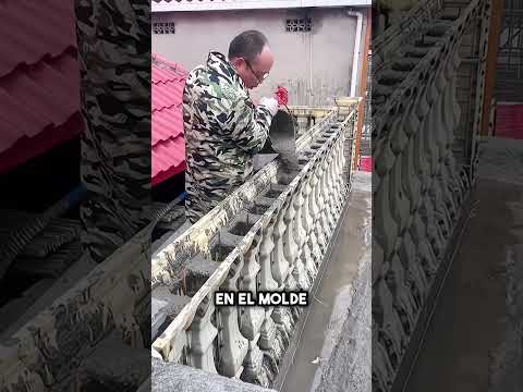 ¿Cómo se hacen los balaustres de hormigón tan rápido? 🤔 thumbnail
