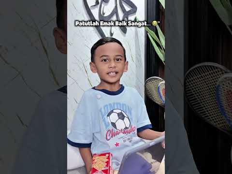 Patutlah emak baik sangat #funny #comedy thumbnail