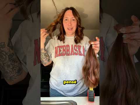 Pedí 22 cm, pero esto es lo que me han dado ✂️ #expectationsvsreality #haircut #hairdonation thumbnail