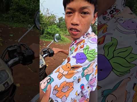 tiba tiba motor temon menghialng #trendingshorts thumbnail