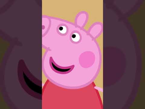 Peppa Pig Meets a TALKING Fridge! 🗣️ #peppapig #shorts thumbnail