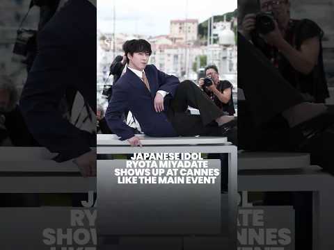 Japanese idol Ryota Miyadate outshines everyone during photo call at Cannes Film Festival thumbnail
