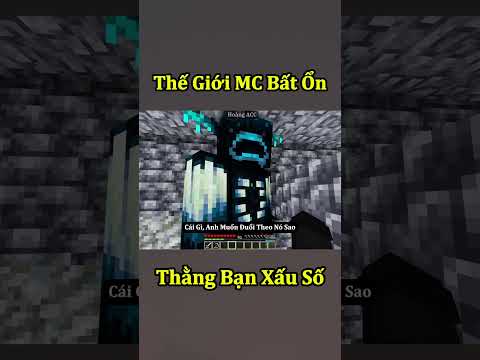 Đừng Bao Giờ Chọc Giận Warden Trong Minecraft ? #shorts thumbnail