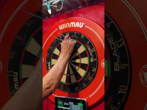 301 darts- 117 checkout #Hawkeye#Darts# thumbnail