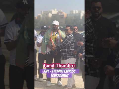 Tamil Thunders Champions at KIPL Chennai Express Tournament | Congratulations ? thumbnail