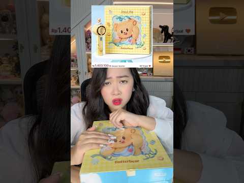 PLIS BILANG LUCU 😭 LUCU KAN KIPAS BUTTERBEAR?? 😍 | Klara Tania #shorts thumbnail