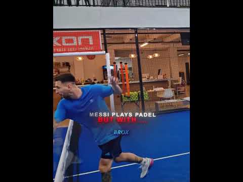 Ronaldo vs Messi Playing Padel 🐐🎾 #shorts #viral #funny #trending thumbnail