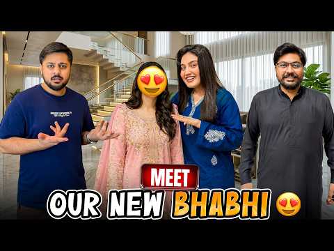 FINALLY MEET OUR NEW BHABHI ? | Vlogs Mai Kyun Nahi Arhe Te? ? thumbnail
