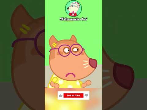 ¿Wolfoo mezcló a Kat 🐺😼 #shorts  #animación thumbnail