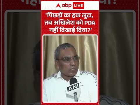 UP Politics: 'पिछड़ों का हक लूटा, तबअखिलेश को PDA नहीं दिखाई दिया'  |ABPLIVE thumbnail