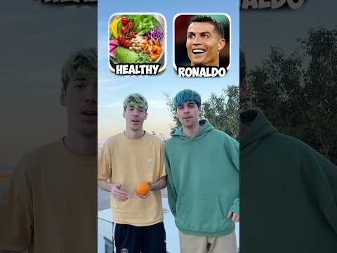 Comida sana o cristiano Ronaldo!❤️ thumbnail