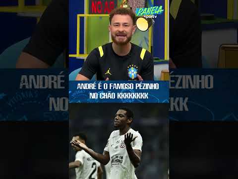 ANDRÉ CHEGOU GRANDÃO NO VESTIÁRIO DO CORINTHIANS DEPOIS DE DOIS GOLS? 😂😂| #shorts | PANELA SPORTV thumbnail