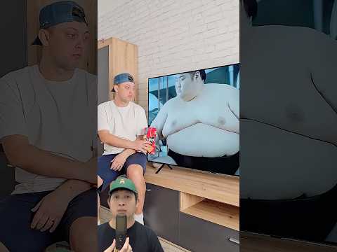 COWOK TAKUT SNACK NYA DIAMBIL SUMO DALAM TV‼️? @boxtoxtv #remix #dubbing #trending thumbnail