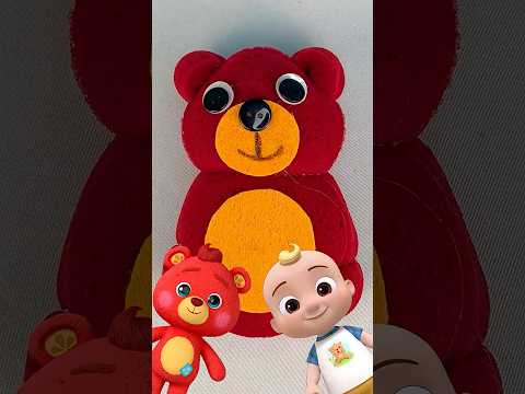 CoComelon Crafts! My Bestie Bear, BOBA! 🧸 Easy DIY for Kids ✂️🖌️ thumbnail