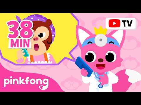 Help! Doctor Pinkfong and Baby Shark 🏥 | Five Little Monkeys + More | Pinkfong Official thumbnail