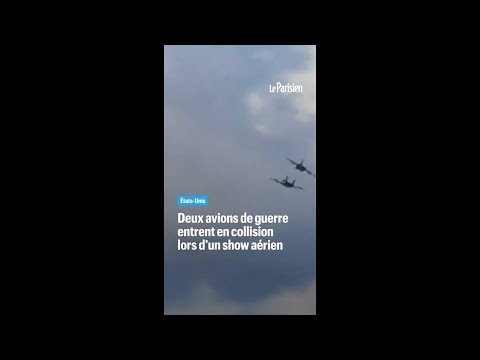 Etats-Unis : deux jets entrent en collision lors d'un show aérien thumbnail