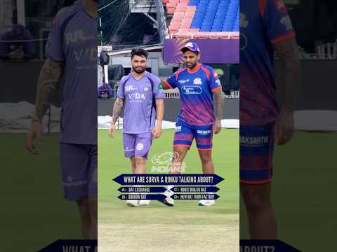 No lifelines needed for this one ? | #MumbaiIndians #OneFamily #TATAIPL #KKRvMI thumbnail