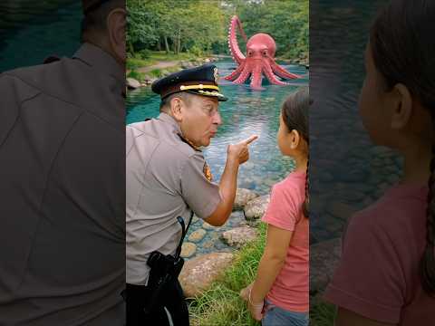 polisi melihat gurita besar thumbnail