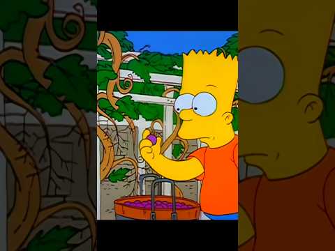 Барт Работает За Виноград | #youtubeshorts #shorts #simpsons #симпсоны #мультик thumbnail