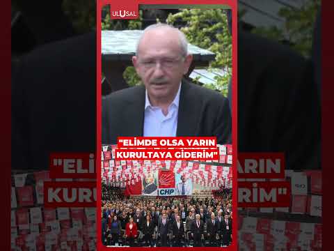 CHP Genel Başkanı Kemal Kılıçdaroğlu: "Elimde olsa yarın kurultaya giderim" #shorts #kılıçdaroğlu thumbnail