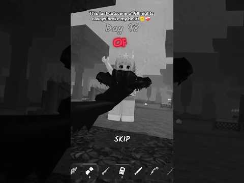 This last cutscene of 99 nights always broke my heart??#roblox #99nightintheforest thumbnail