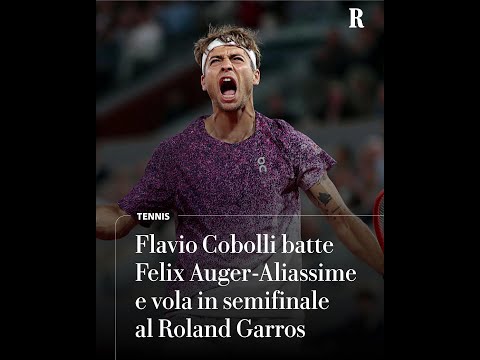 Cobolli DA FAVOLA, batte Auger-Aliassime e vola in semifinale al Roland Garros thumbnail