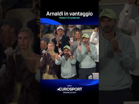 Arnaldi in vantaggio su Berrettini 🎾Una prima ora SUPER firmata Italia 🇮🇹 thumbnail