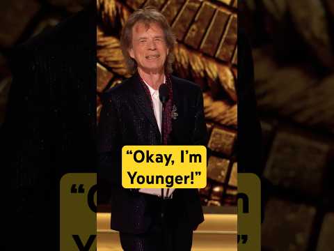 Mick Jagger Reveals Who He Replaced To Present Best Original Song at the 97th Oscars thumbnail