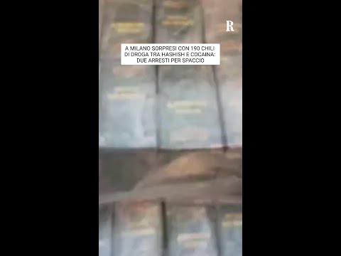 A MILANO sorpresi con 190 chili di droga tra hashish e cocaina: due arresti thumbnail