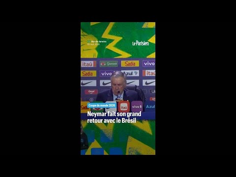 Mondial 2026 : Neymar de retour dans la sélection brésilienne thumbnail