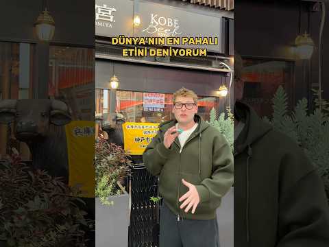 DÜNYANIN EN PAHALI ETİNİ YEDİM!!? #emreuzunboy #wagyu #vlog #food #shorts thumbnail