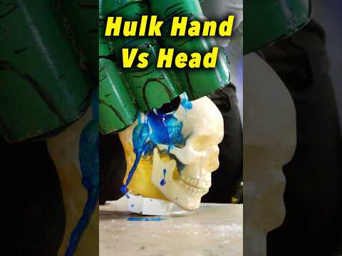 Bionic Hulk Fist Vs Head (50 Tons Of Force) thumbnail