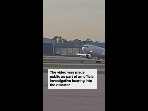 Investigators release footage of the moment an engine separated from a doomed cargo flight thumbnail